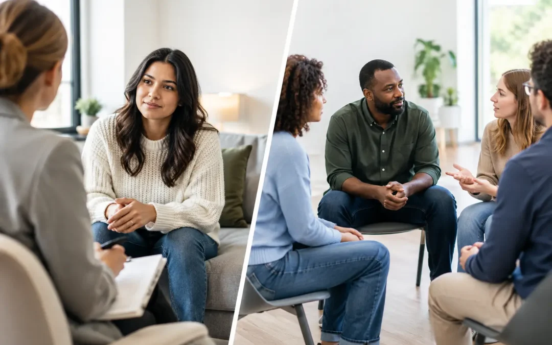 Is Individual or Group Therapy Right for You?